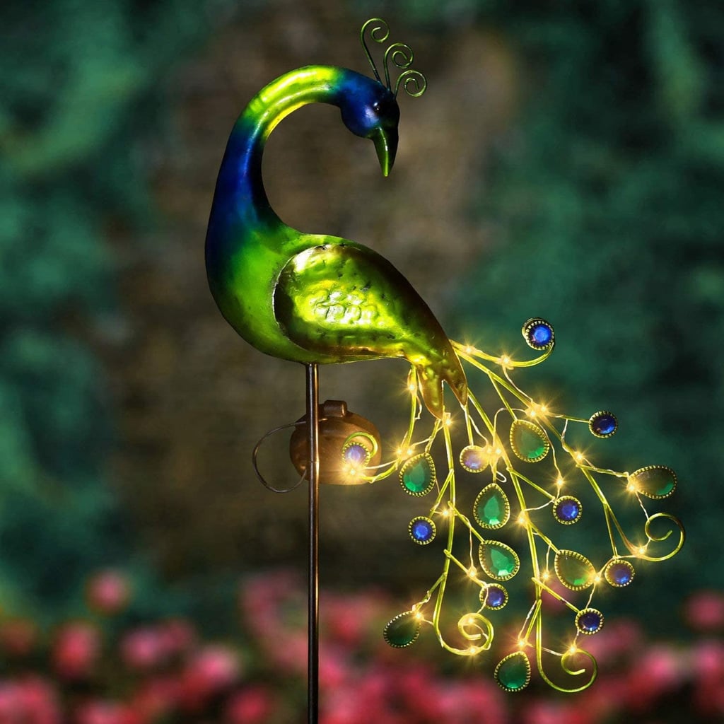 Waterproof Peacock Solar Garden Light | Cool Outdoor Furniture and ...