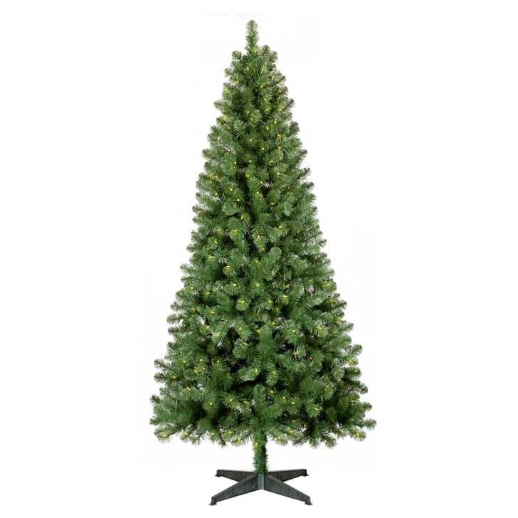 7 Ft. Prelit Artificial Christmas Tree Alberta Spruce Clear Lights ...