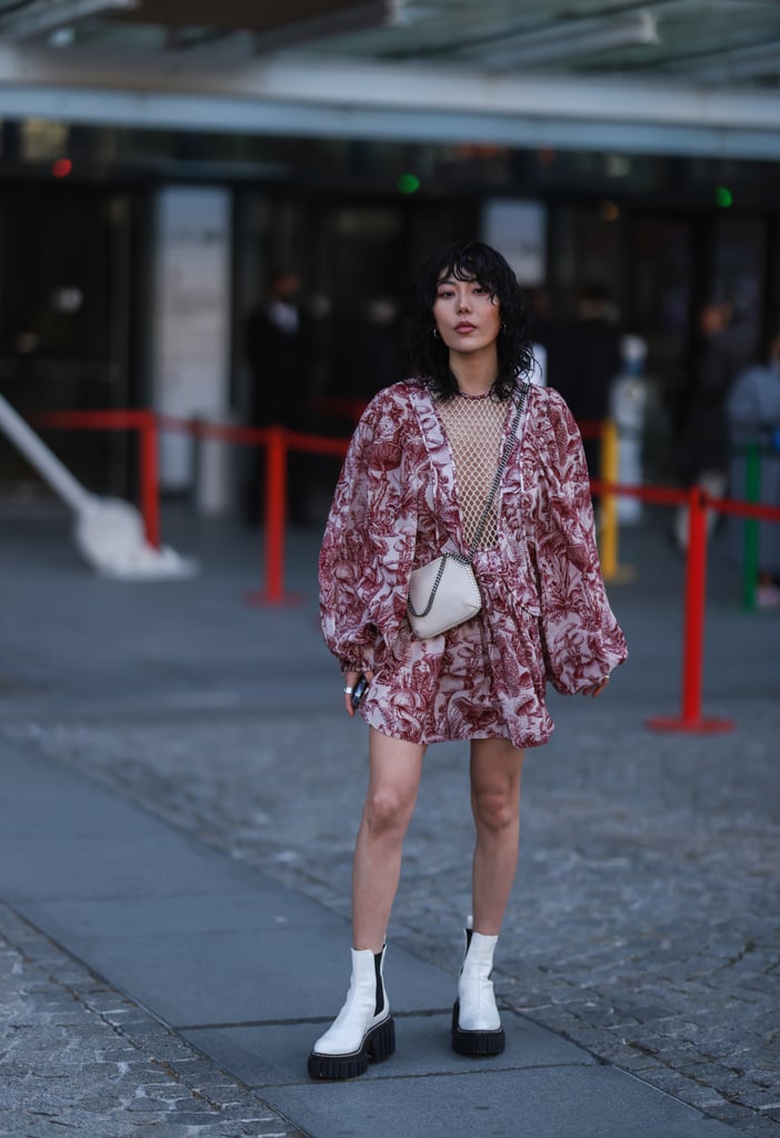 July 4 Outfit Idea: A Floral Minidress + Boots