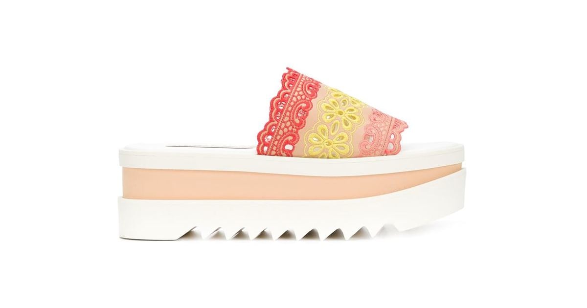 huarache slip on sandals