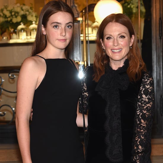 Julianne Moore and Daughter at New York Fashion Week 2016