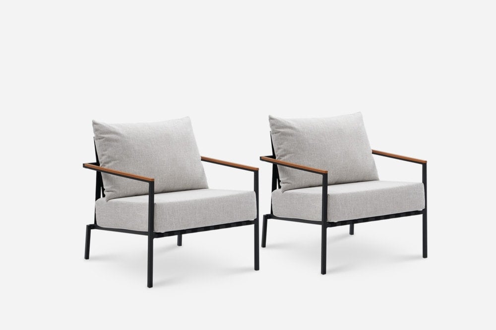 Castlery Sorrento Outdoor Lounge Chair Set Best Outdoor Furniture