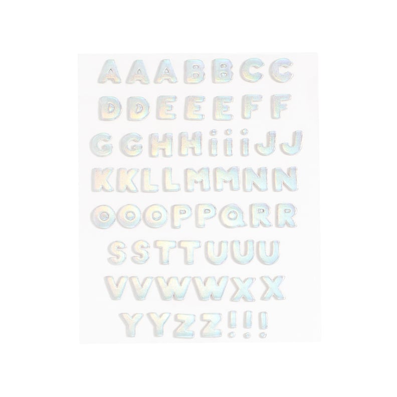 Plushie Sticker Letter Set