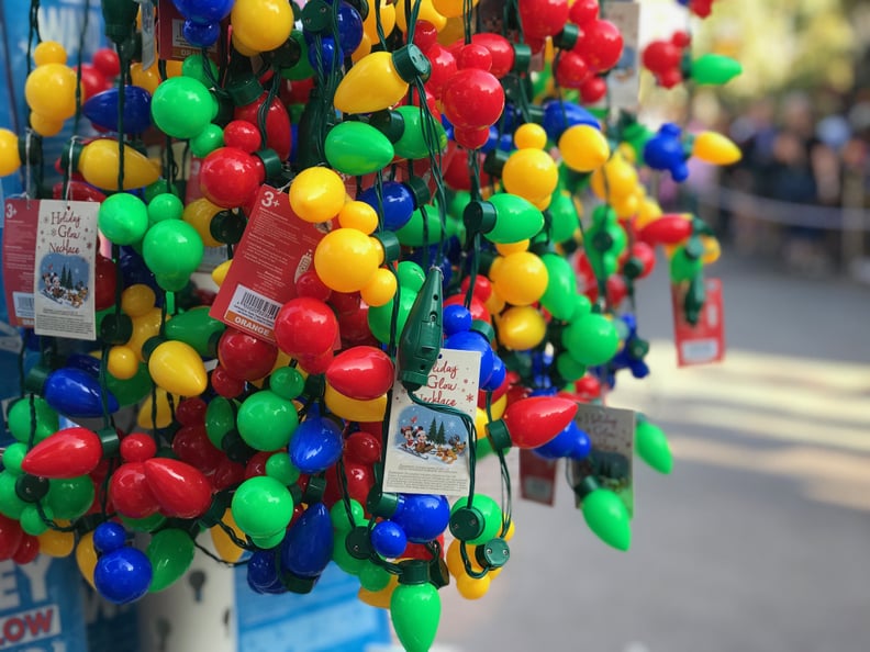 You can brighten up the parks with a string lights necklace that actually lights up!