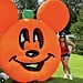 This Mickey Mouse Pumpkin Lawn Inflatable Is So Cute!