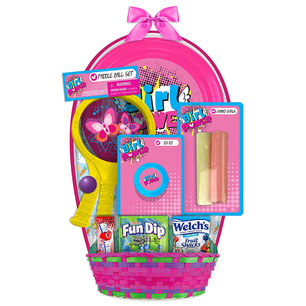 Girl Power Filled Basket ($8)