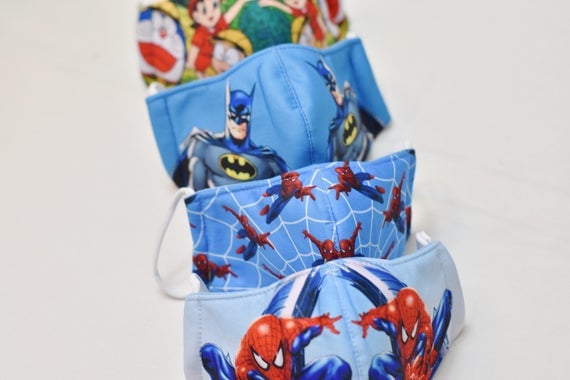Superhero Cloth Face Masks