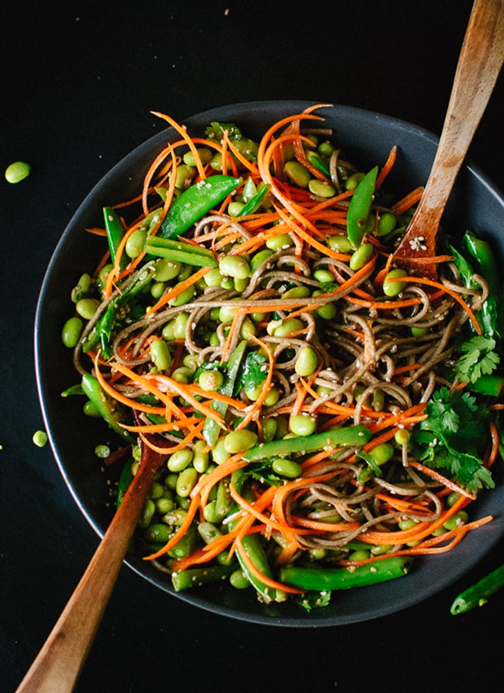 Snap Pea and Carrot Soba Noodles Fast and Easy Vegan Dinner Recipes