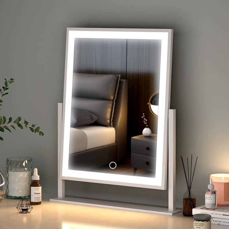 Lighted Makeup Mirror With Smart Touch Control