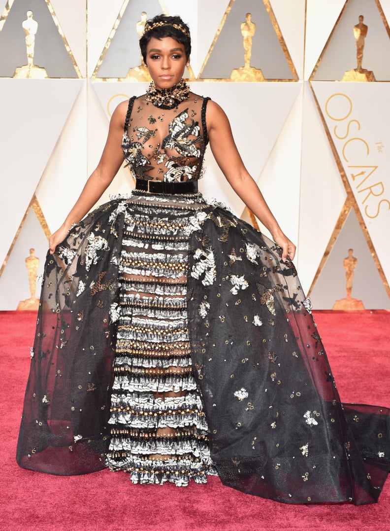 Janelle Monáe Wore an Elie Saab Gown