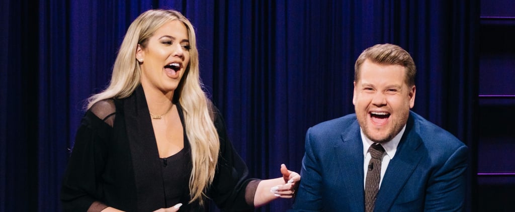 Khloe Kardashian Playing Spill Your Guts With James Corden
