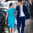 Meghan Markle Wore This Electrifying Blue Dress While Joining Prince Harry at an Event