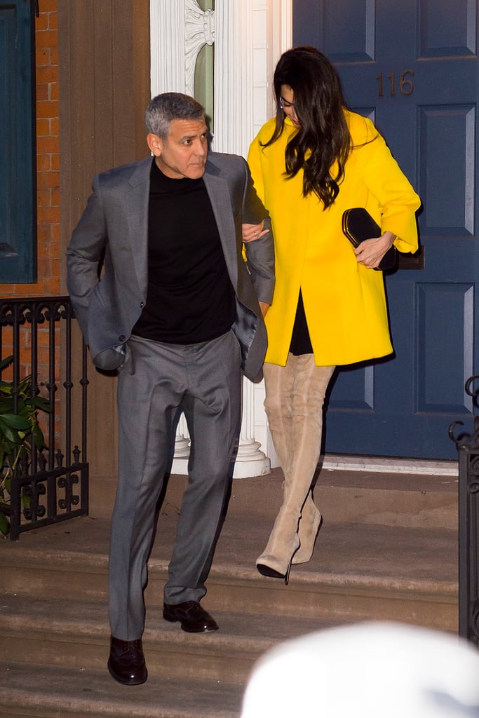 George and Amal Clooney Out in NYC April 2018