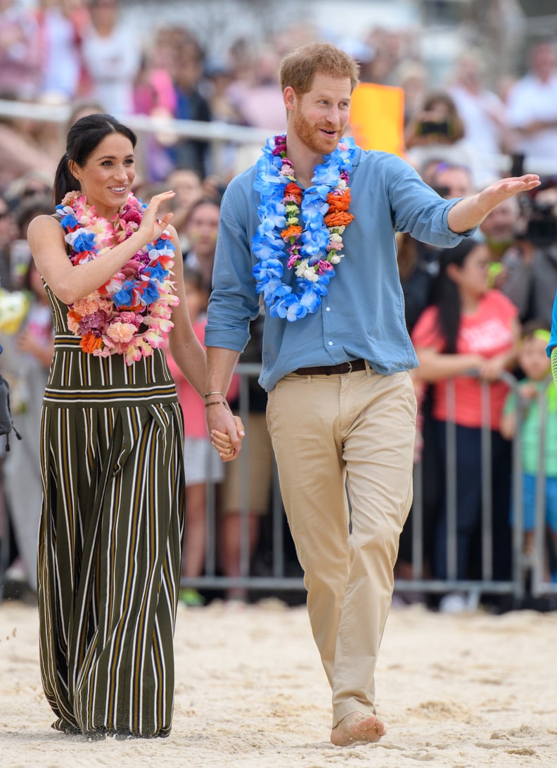 Meghan Markle Wearing Martin Grant in Sydney in October 2018