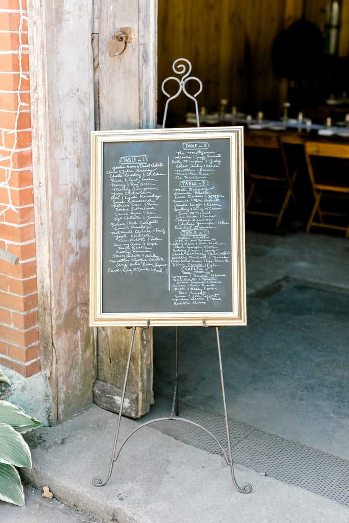 DIY Wedding Chalkboard