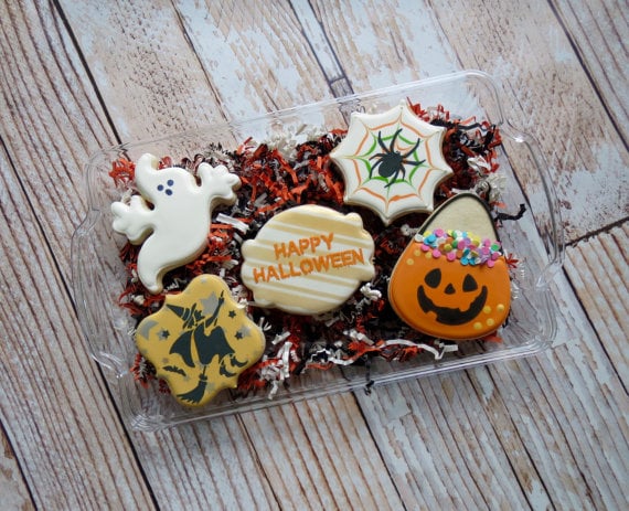 Assorted Halloween Cookies