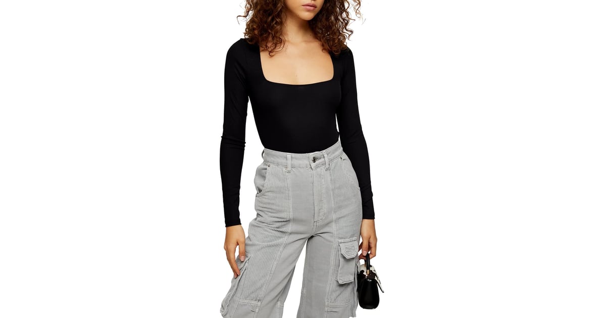 topshop long sleeve bodysuit