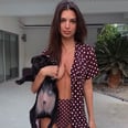 Emily Ratajkowski's Polka-Dot Bikini Comes With a Top . . . Kind Of