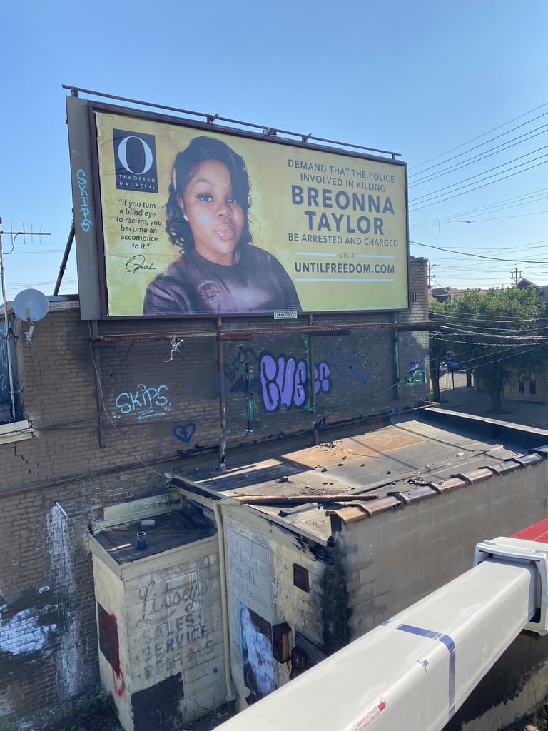 O Magazine's Billboards Demanding Justice For Breonna Taylor