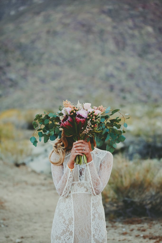 Trendy Palm Springs Wedding