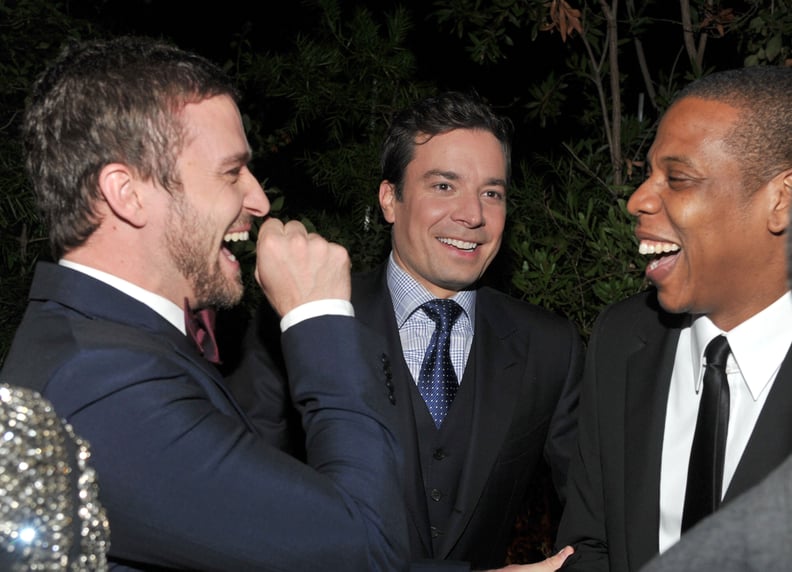 When They Casually Conversed With Jay Z at GQ's 2011 Men of the Year Party