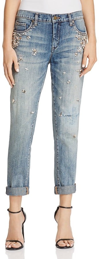 7 for all mankind embellished jeans