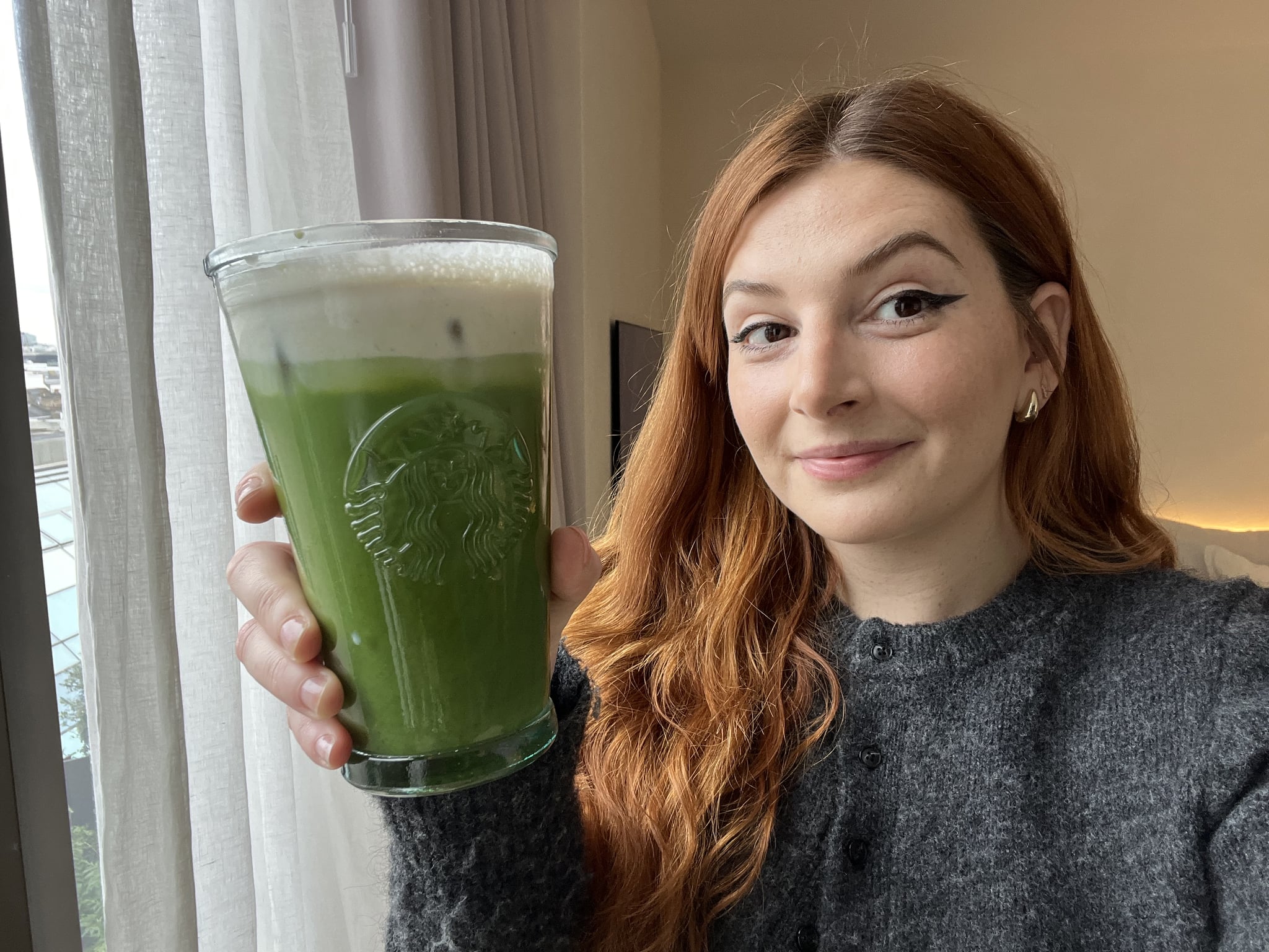 Starbucks Iced Strawberry Matcha Tea Latte Review POPSUGAR Food UK