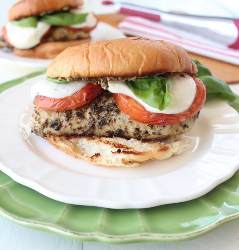 Caprese Grilled Chicken Sandwich