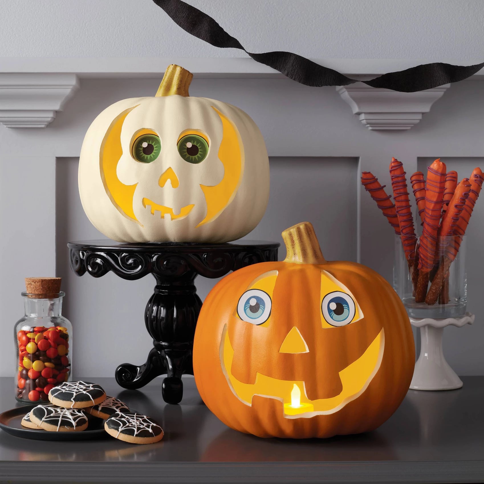 Collectibles Art & Collectibles Tabletop Ghosts with Pumpkins ~ M-15-08 ...