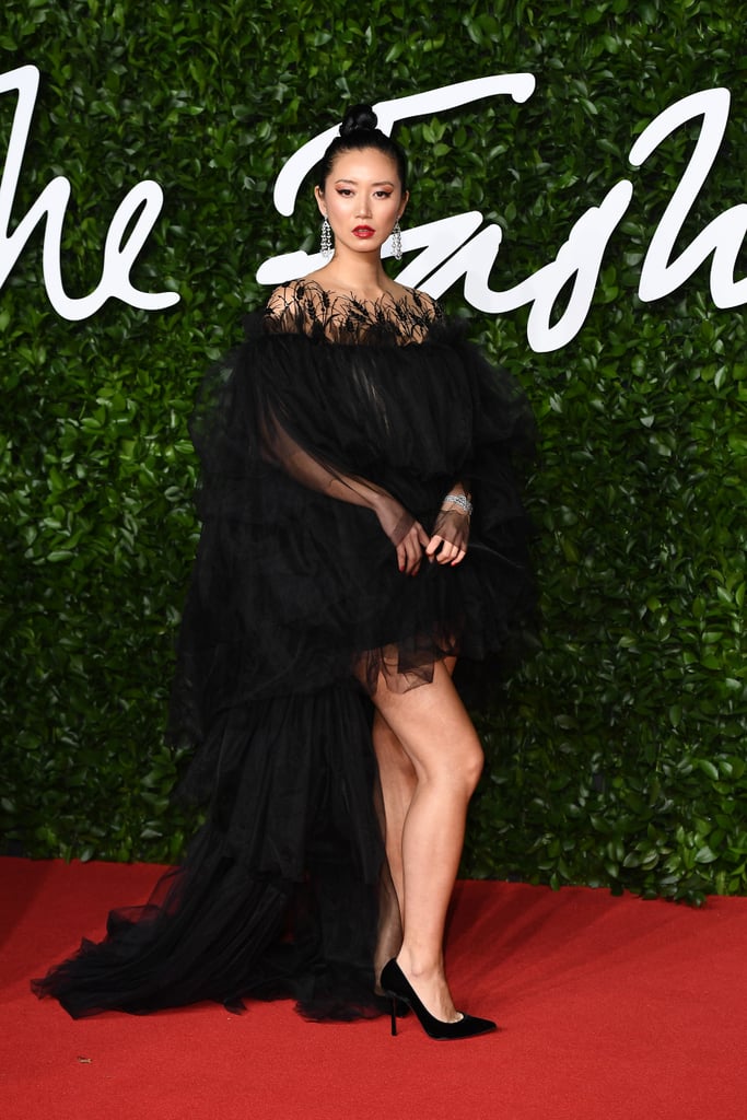 Betty Bachz at the British Fashion Awards 2019