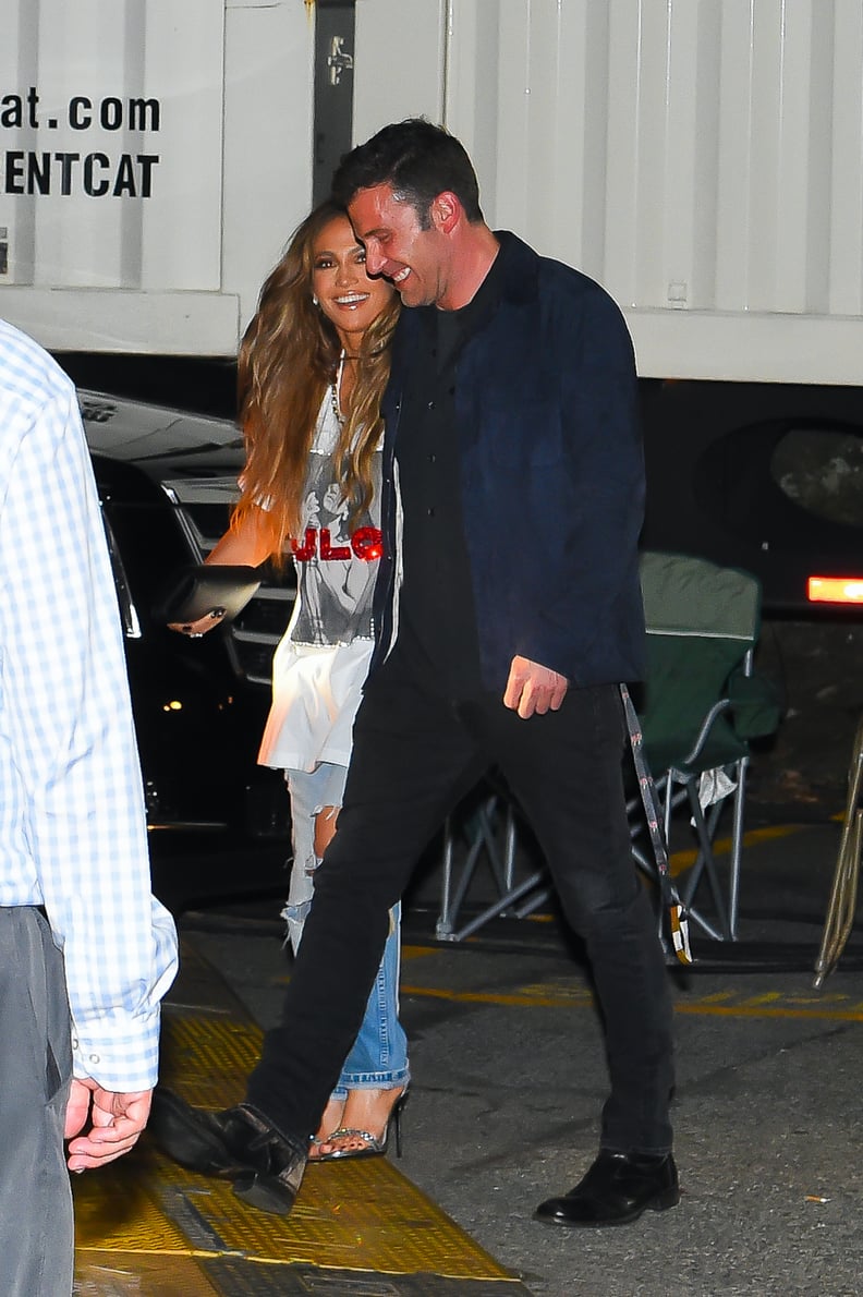 Jennifer Lopez and Ben Affleck in New York City in September 2021