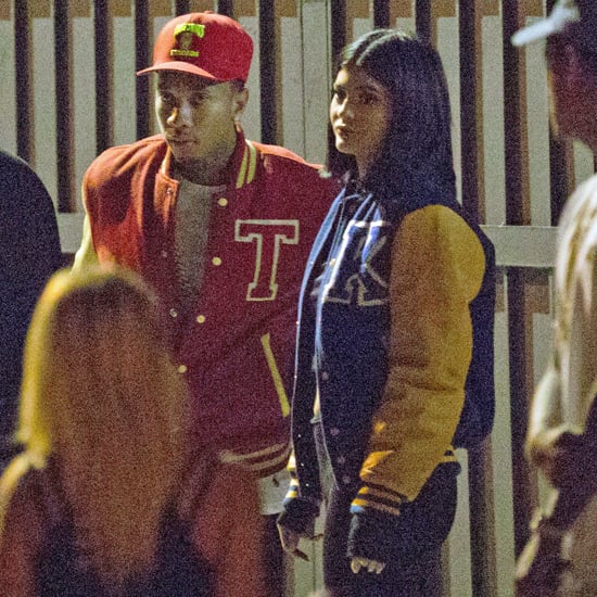 Kylie Jenner and Tyga Wear Varsity Jackets
