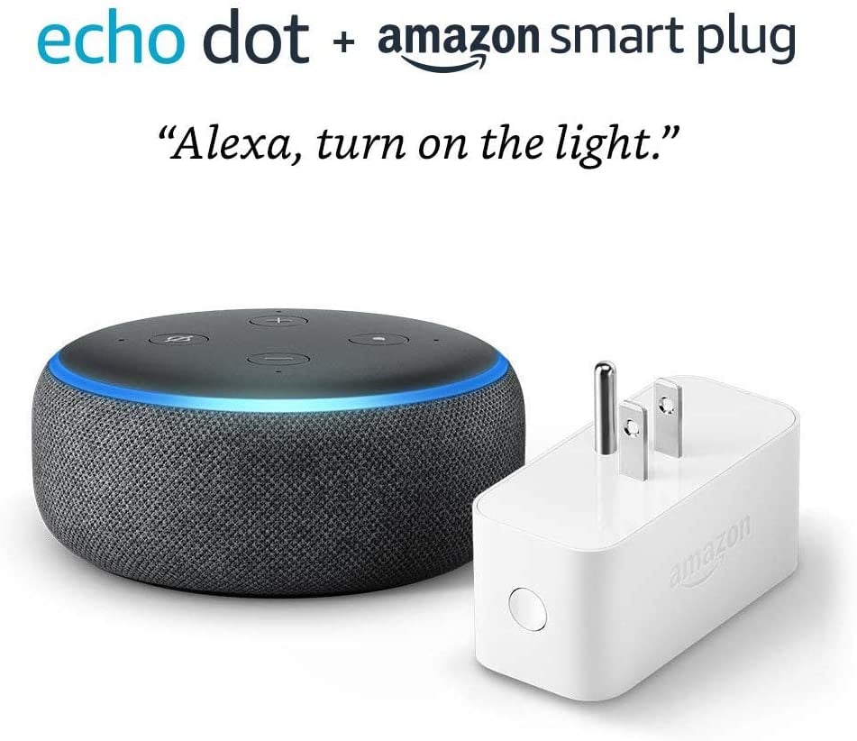Echo Dot Bundle With Amazon Smart Plug