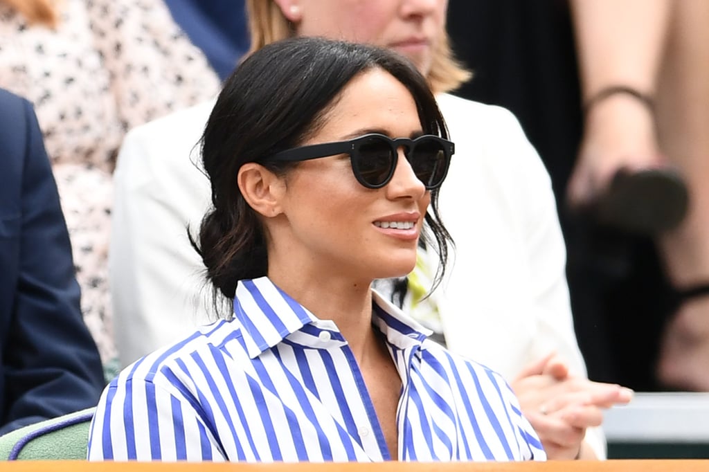 Meghan Markle's Wispy Bun, 2018