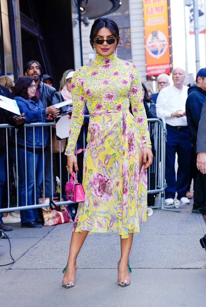 Priyanka Chopra's Floral Outfit on Good Morning America