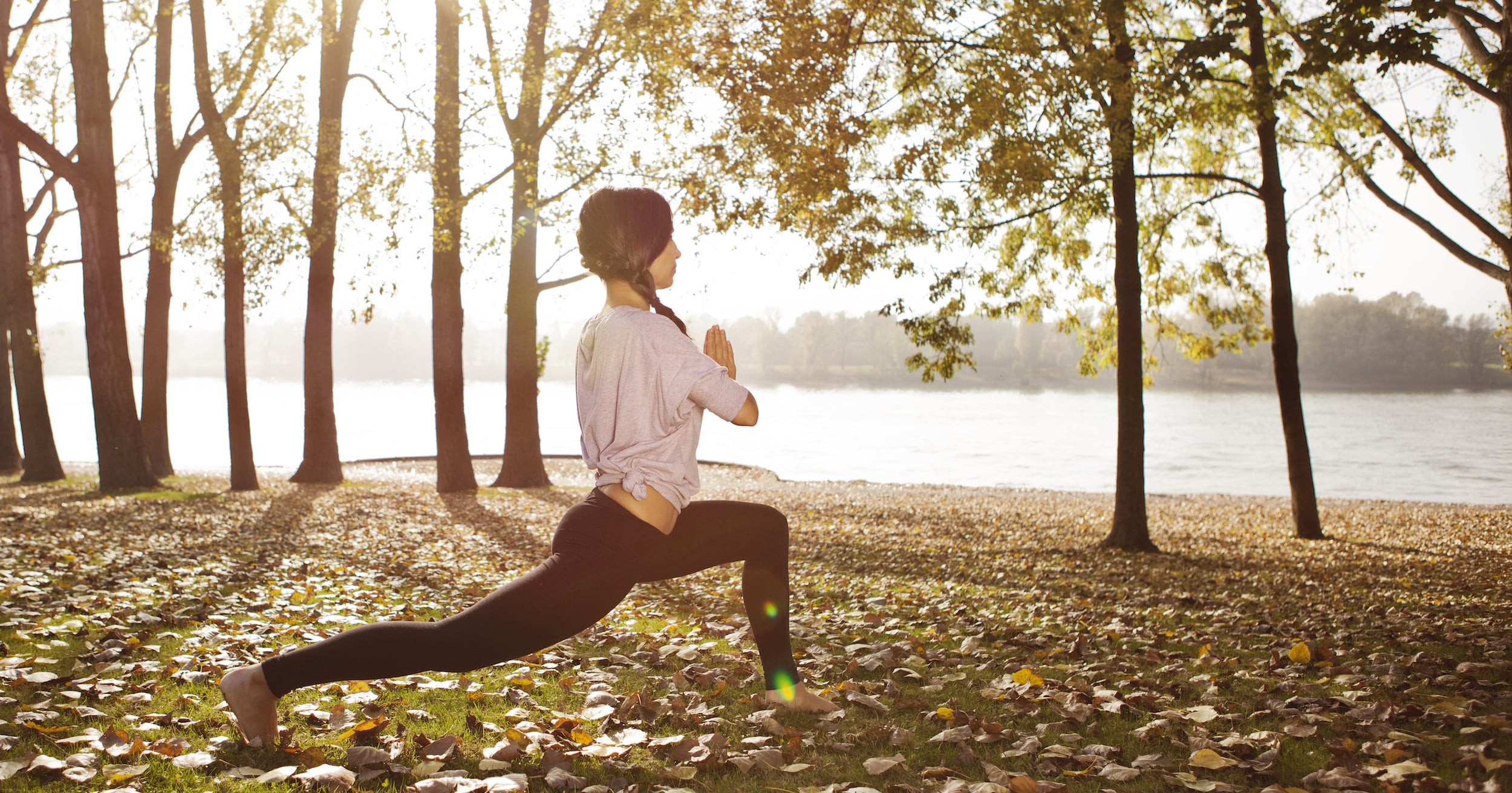 Cozy Fall Yoga Clothes For an Outdoor Practice