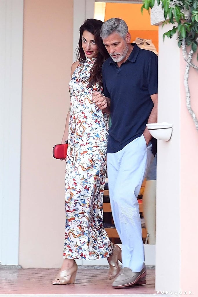 George and Amal Clooney Holding Hands in Italy June 2018