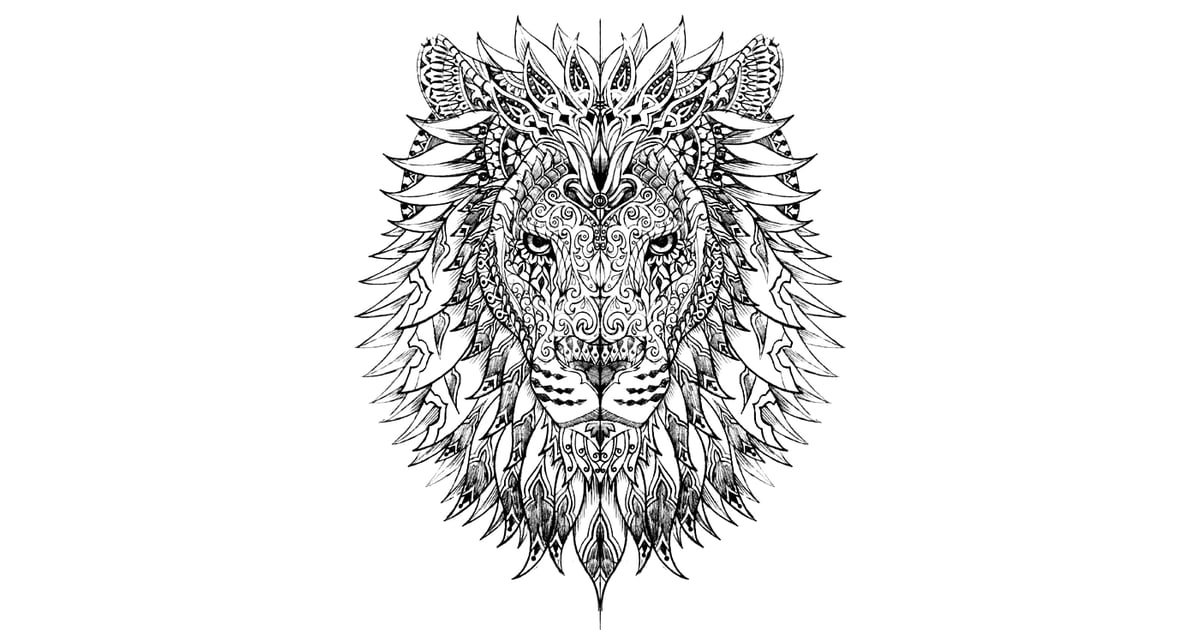 Animals | Free Printable Adult Coloring Pages | POPSUGAR Smart Living