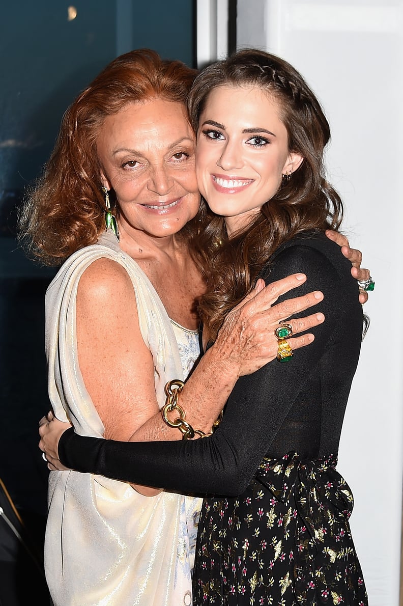 Allison Williams and Diane von Furstenberg