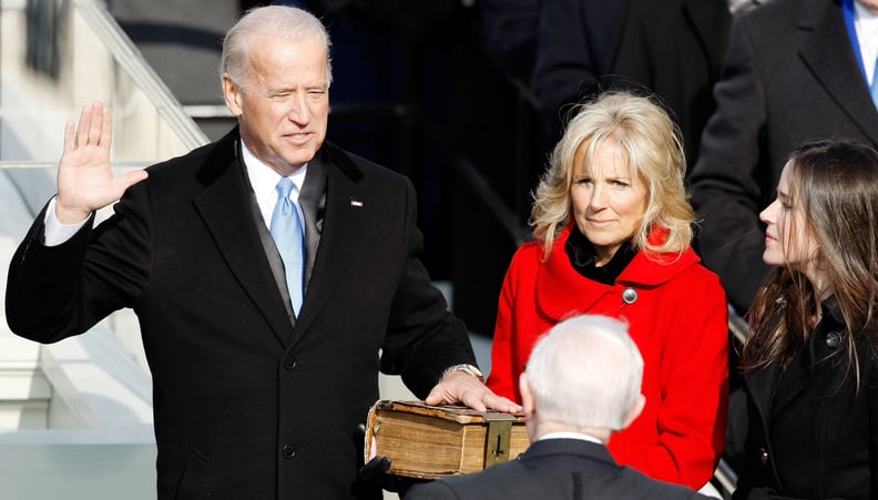 Joe and Jill Biden in 2009