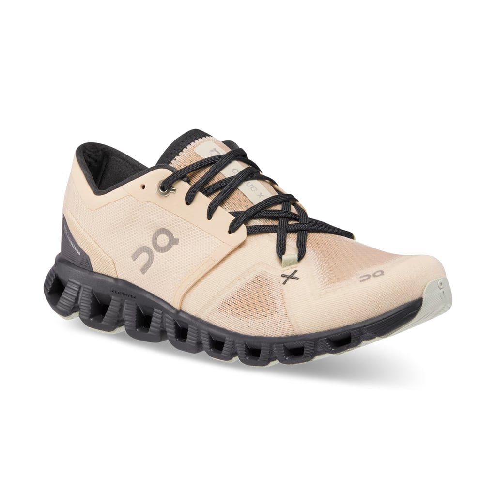 On Running Cloud X 3 ($190)
These On Running Cloud X 3 sneakers are breathable, lightweight, and made for comfort. If you aren't already an On convert, let us sell you for a moment: the unique sole is designed to provide shock absorption with less cushioning, so you'll have a more responsive running experience. And although these are made for running, it's a versatile sneaker that you can wear for high-impact and low-impact workouts alike — or even just running errands. 
Editor Quote: "I'm usually prone to shin splints, but I haven't had any issues since I got these On running shoes. They're super lightweight and breathable, making them perfect for HIIT workouts and everyday wear alike. As a bonus, they're much cuter than other comfy running shoes on the market." — Yerin Kim, former features editor