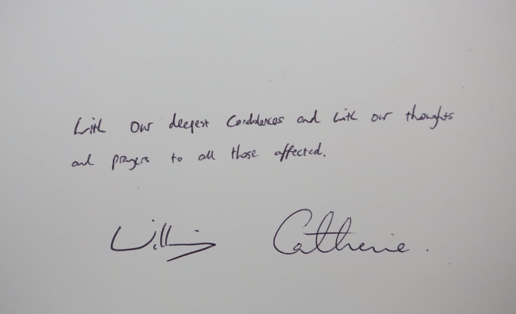 Kate Middleton Prince William Pay Respects Orlando Shooting