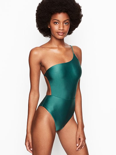 ViX One-Shoulder Brazilian One-Piece