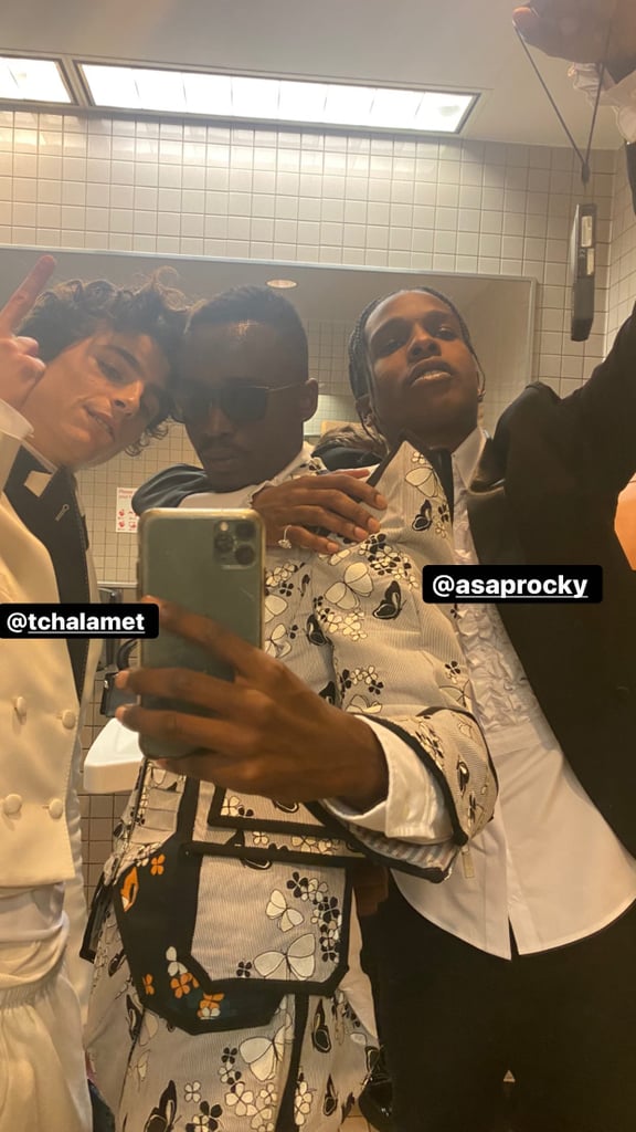 Pictured: Timothée Chalamet, Ashton Durrand Sanders, and A$AP Rocky