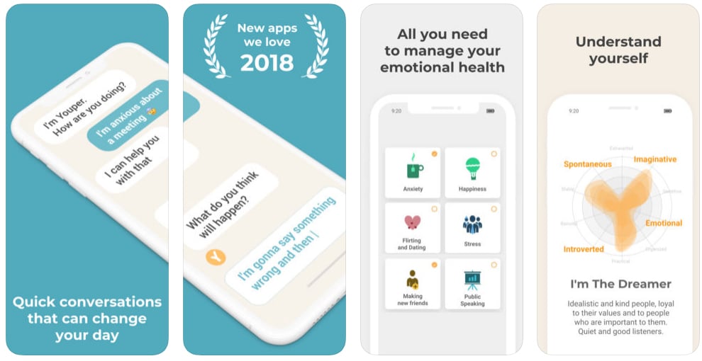 Youper 11 Mental Health Apps That Will Make Your Day A Little Bit Brighter Popsugar Fitness Photo 7 This is a chatbot that uses cbt and act to address mood disorders and stress/anxiety. youper 11 mental health apps that