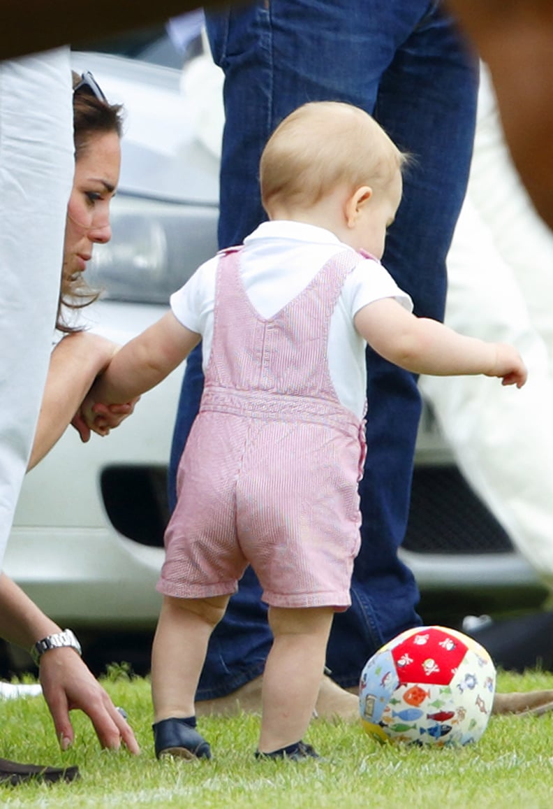 Prince George's First Soccer Dribble