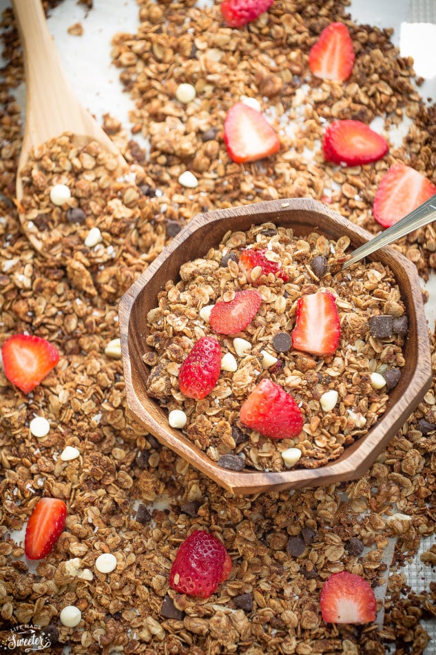 Strawberry Double Chocolate Granola