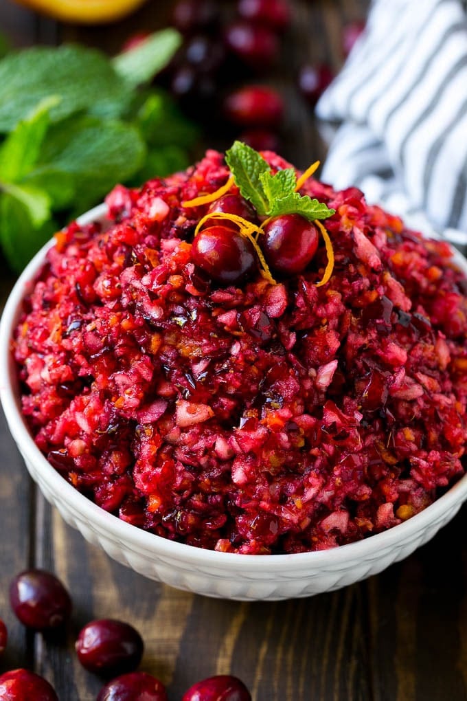 Unique Thanksgiving Side Dish: Cranberry Relish