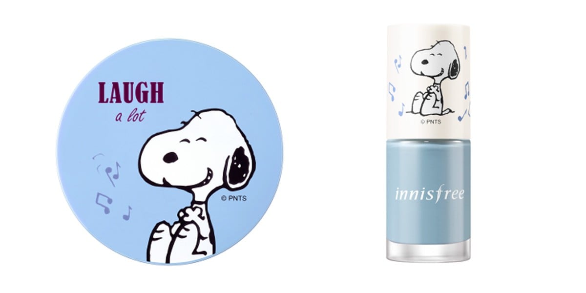 Innisfree x Snoopy Peanuts KBeauty Collection POPSUGAR Beauty