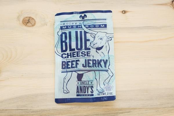 Uncle Andy's Boise's Mushroom Blue Cheese Beef Jerky